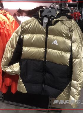 韩国代购adidas阿迪达斯冬季羽绒服男女童装厚外套可双面穿H40339