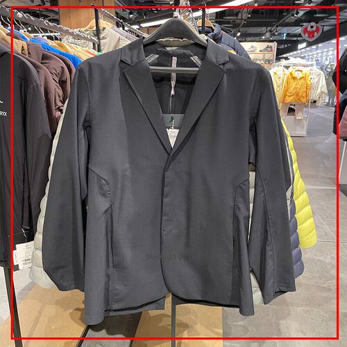 ARCTERYX/始祖鸟韩国代购特价男HAEDN LT BLAZER羊毛混纺西装外套