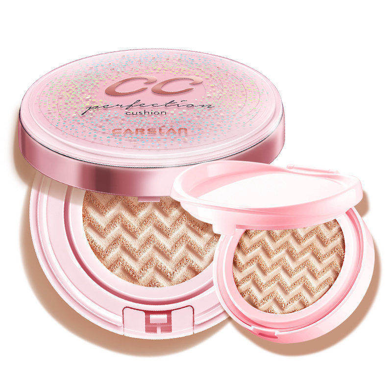 卡姿兰正品小粉盒蜗牛气垫CC霜bb霜粉底液乳遮瑕 强补水保湿持久