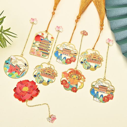 河南景点书签旅游纪念品