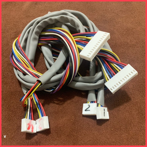 麻将机光控连接线纯铜线总成主板整机电机排线三四针六口整套线束