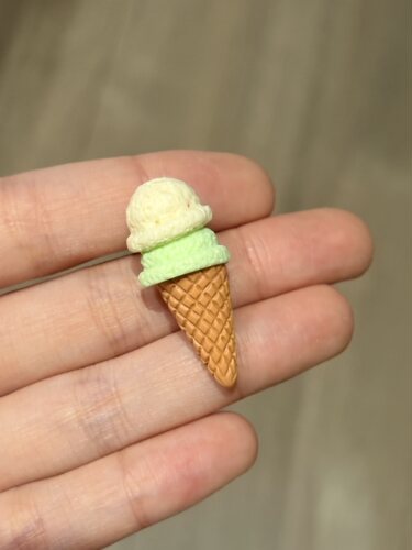 【仿真甜点系列】迷你可爱冰淇淋造型树脂摆件创意桌面装饰
