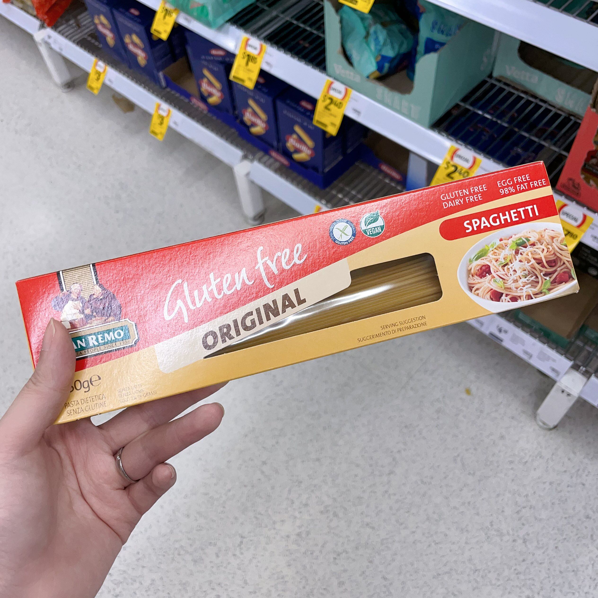 澳洲代购直邮 San Remo 赛瑞盟意大利面 通心粉 无麸质健康 350g