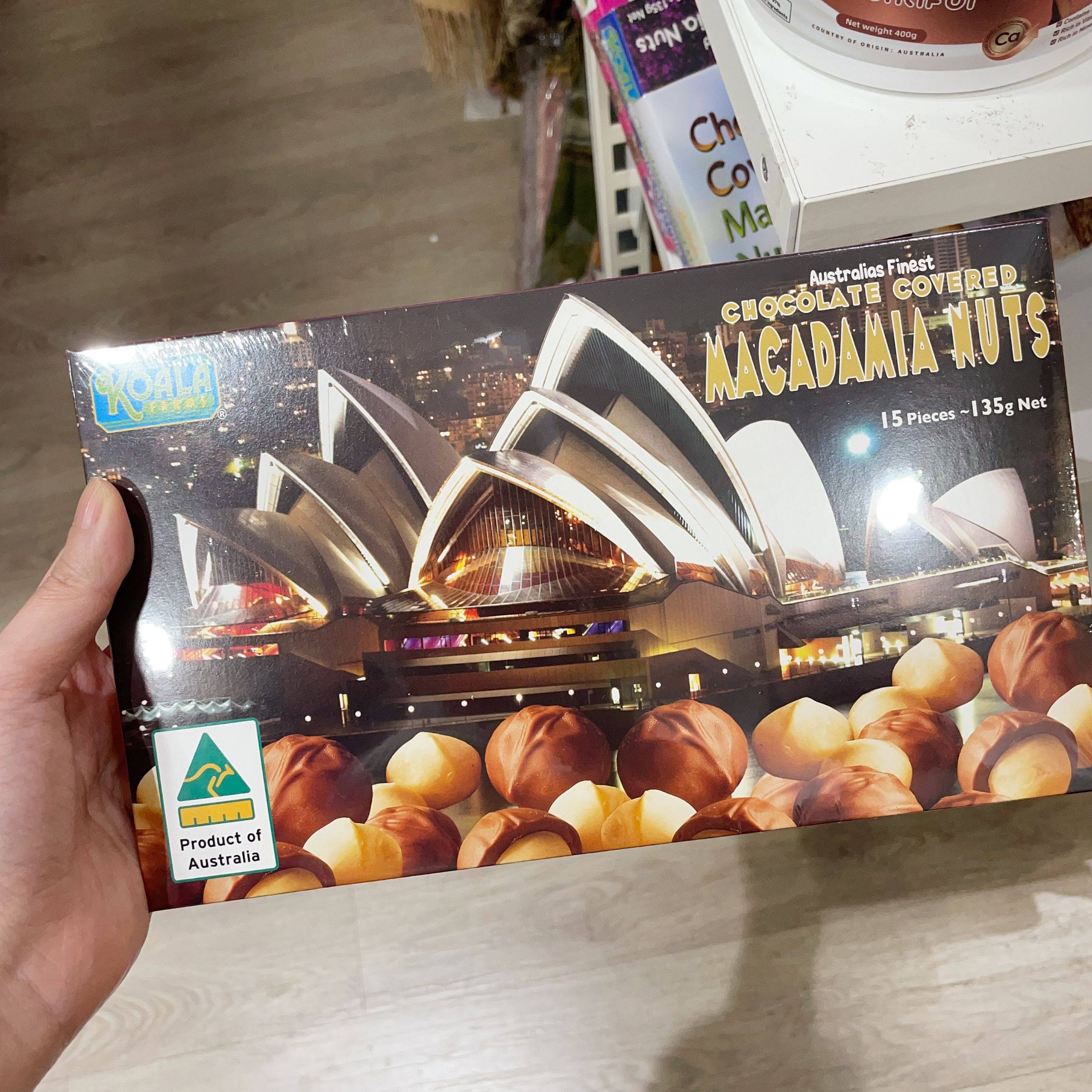 澳洲代购直邮100%土澳制造回国伴手礼手信考拉地标坚果巧克力135g,零食/坚果/特产,牛奶巧克力,淘宝优惠券,粉丝福利购,淘宝优惠卷