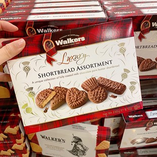 澳洲代购直邮 walkers 苏格兰网红饼干坚果巧克力纯黄油曲奇 150g