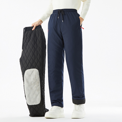 大码7XL秋冬加绒防风棉裤休闲裤