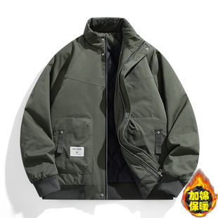 飞行夹克男 Bomber Padded Jacket Men Military Flight Coat 8XL