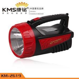 包邮km-2619手提灯3w大功率led露营探照手电巡防搜救应急灯1