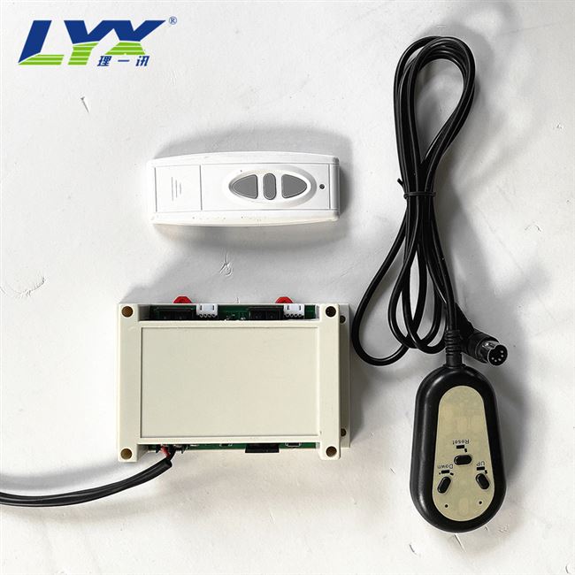 厂电动推杆同步器直线电机同步控制器12v24v220v有线无线遥控0销