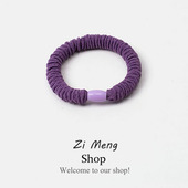 发绳发圈简约气质ins皮套马尾头饰高弹力耐用橡皮筋女扎头发头绳