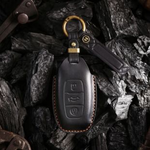 适用于老款红旗h5钥匙套真皮高档hs5/h7/hs7/h9汽车钥匙包壳扣