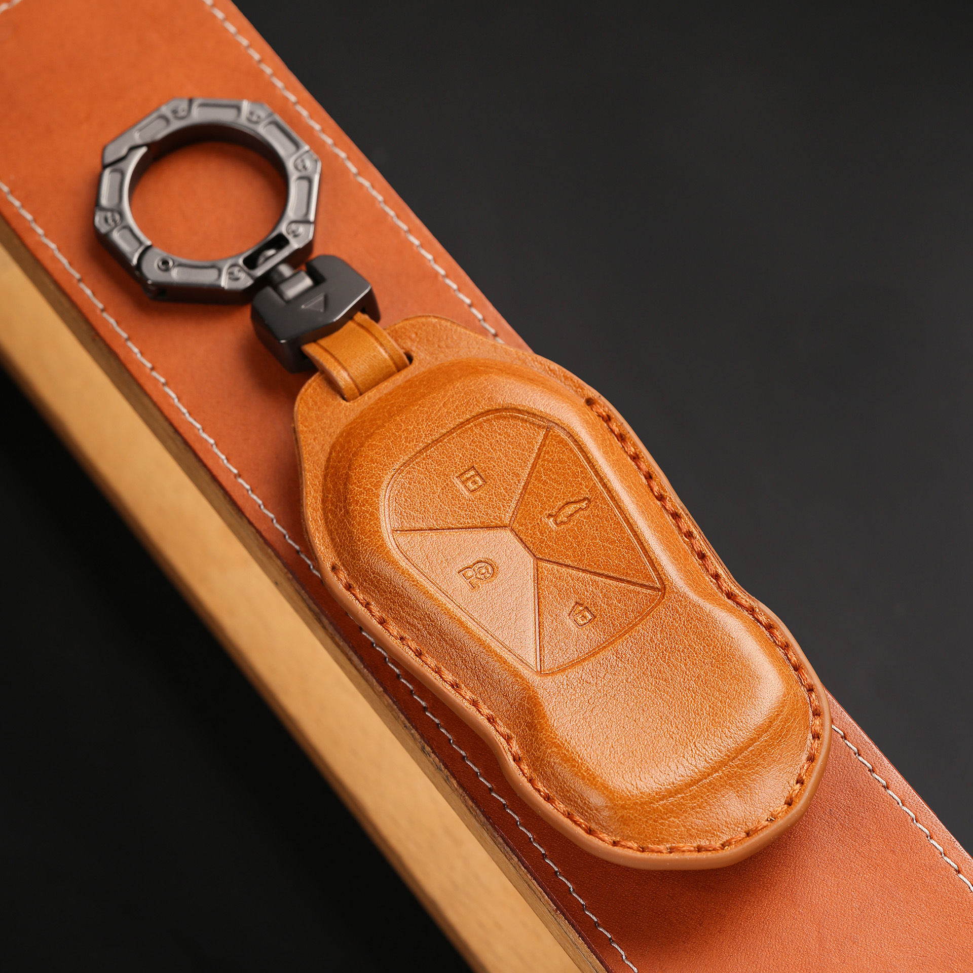 适用2022款小鹏P7钥匙套小鹏P5汽车新款小鹏G3i扣小鹏G3包高档壳