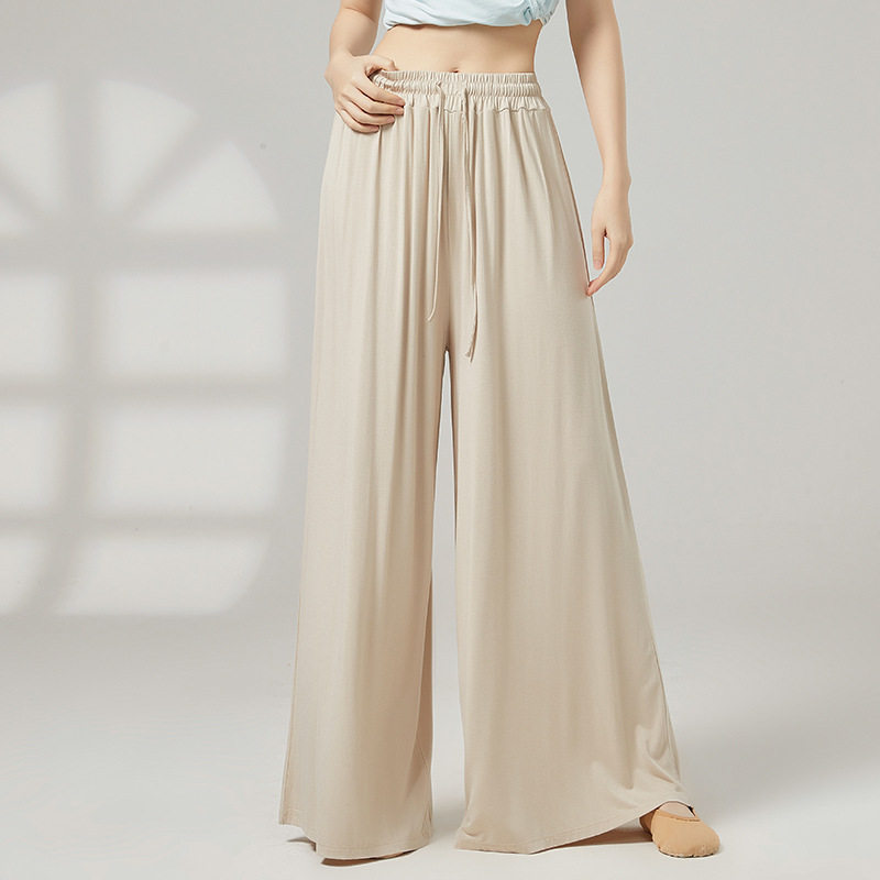 现代舞练功服飘逸宽松阔腿裤子中国古典舞形体训练女老师舞蹈裤,运动/瑜伽/健身/球迷用品,现代舞服装,淘宝优惠券,粉丝福利购,淘宝优惠卷