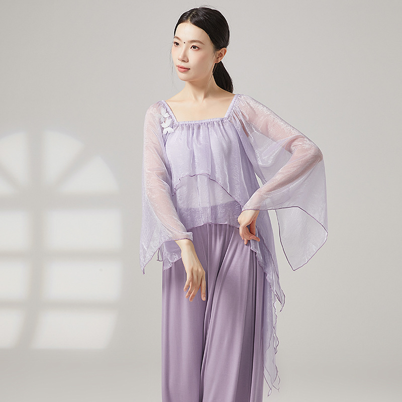 共妍古典舞蹈服女宽松仙气飘逸