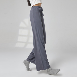 舞蹈裤古典舞练功裤女飘逸显瘦阔腿裤现代舞形体服中国舞民族服装