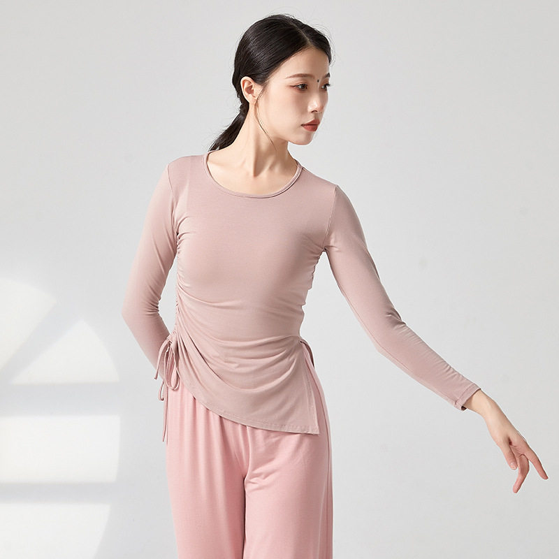 共妍古典舞服宽松开叉舞蹈练功服