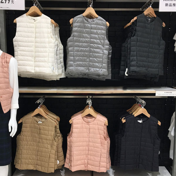 日本U库羽绒马甲女内胆冬2025新款内搭叠穿圆领/v领背心短款外套,女装/女士精品,羽绒服,淘宝优惠券,粉丝福利购,淘宝优惠卷