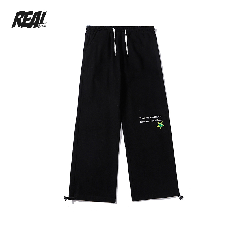 realsport双色牛仔裤新款