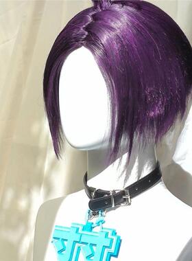 cos假发 家庭教师reborn cosplay库洛姆髑髅 cos动漫假发