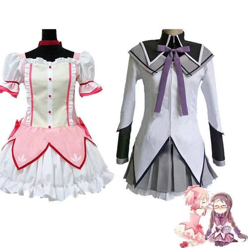 魔法少女小圆cos服装晓美焰cos服鹿目圆香战斗服全套COSPLAY女装