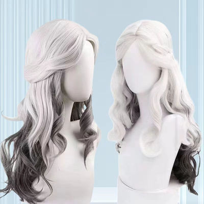 第五人格心理学家cos长夜假发 魔女之夜cos假发渐变黑长卷发假毛