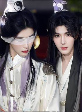 国风假发魔道祖师cos薛洋