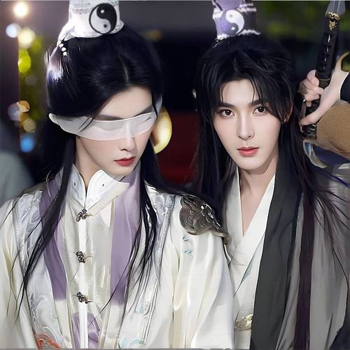 国风假发魔道祖师cos薛洋