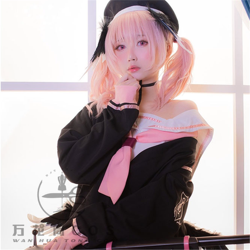 工厂直销碧蓝档案cos服下江小春cos服装女表演服舞台水手服现货