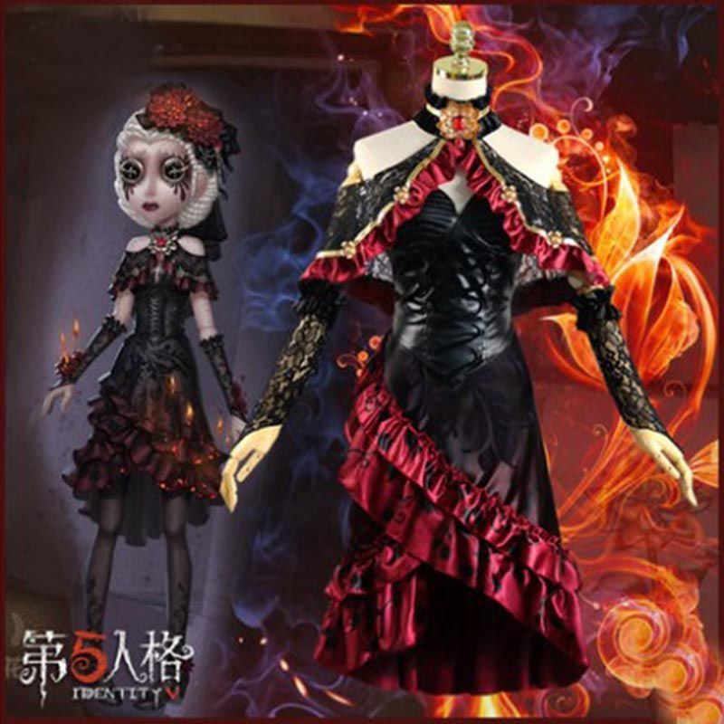 第五人格cos服医生浴火绯花cos全套套装假发cosplay服装女图片
