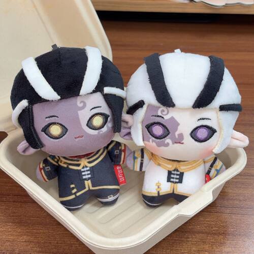 宿伞之魂10cm棉花娃娃第五人格系列周边谢必安范无咎黑白玩偶挂件