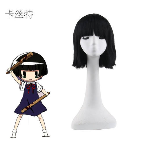 动漫COS银仙小雏黑色短发