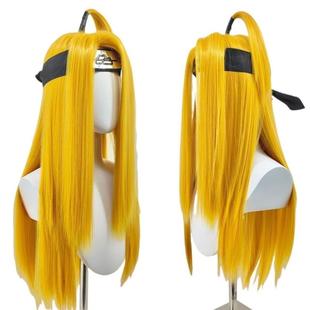 玫瑰 动漫人物 角色 火影忍者 迪达拉假发 来岛又子 金黄色带辫子