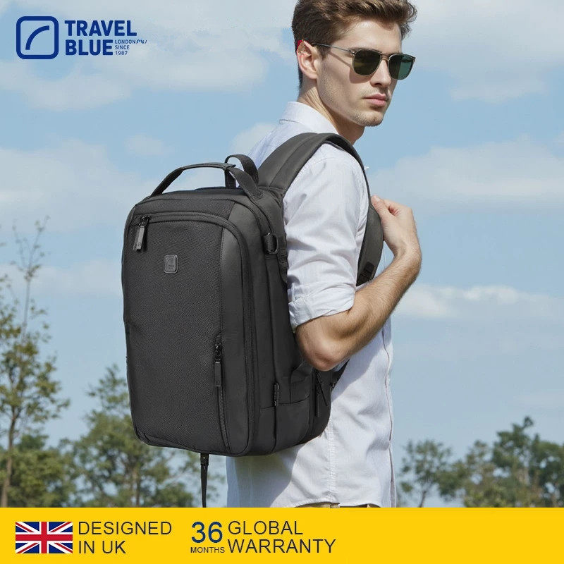 Travel Blue/蓝旅生态旅行户外探险背包可侧挎双肩包