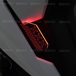 适用小牛FX FXT前脸灯 FX风速改装LED配件APP控制专用装饰灯