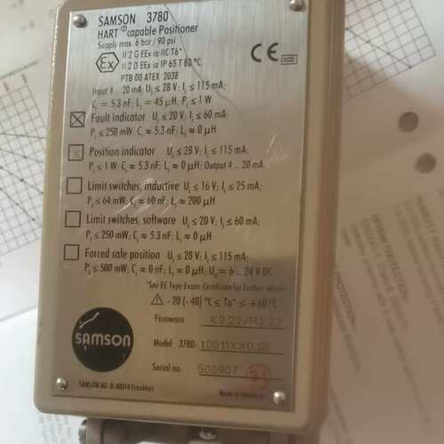{议价}萨姆森定位器3780 老库存没用过 外观见图 标价是实
