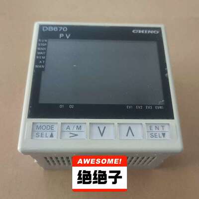 {议价}千野CHINO670温控表DB67020S40-00A