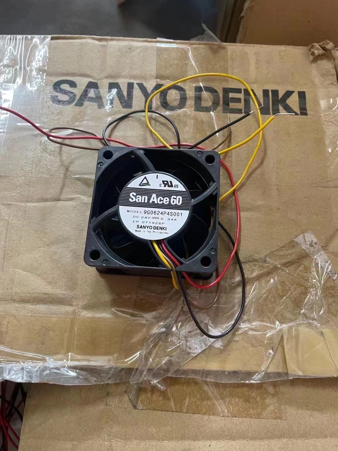 原装正品三洋SanAce60 9G0624P4S001 24V 0.34A 散热风扇 6025