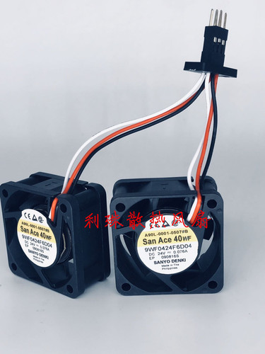 全新9WF0424F6D04 24v 4020 FANUC伺服驱动器 六金针防水风扇