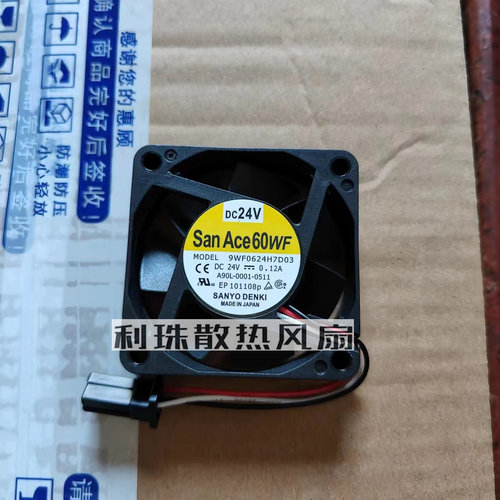 三洋 9WF0624H7/H4D03/D05/404 24V 6015发那科FANUC伺服驱动风扇