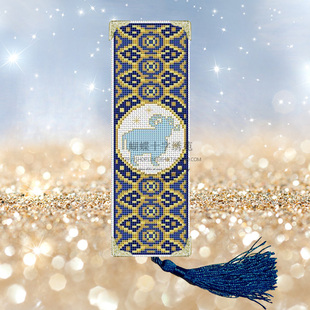 DMC十字绣书签十二星座12选1金牛巨蟹天秤处女双子水瓶山羊金牛座