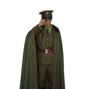 出租国民军阀军官大帅司令老九门斗篷披风网红同款舞台演出服装