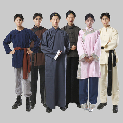 老舍茶馆话剧舞台剧课本剧全套服装王利发常四爷秦仲义服装租赁