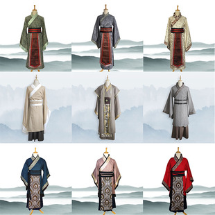 春秋战国三国士大夫文士老子李时珍勾践周文王司马迁孙武古装出租