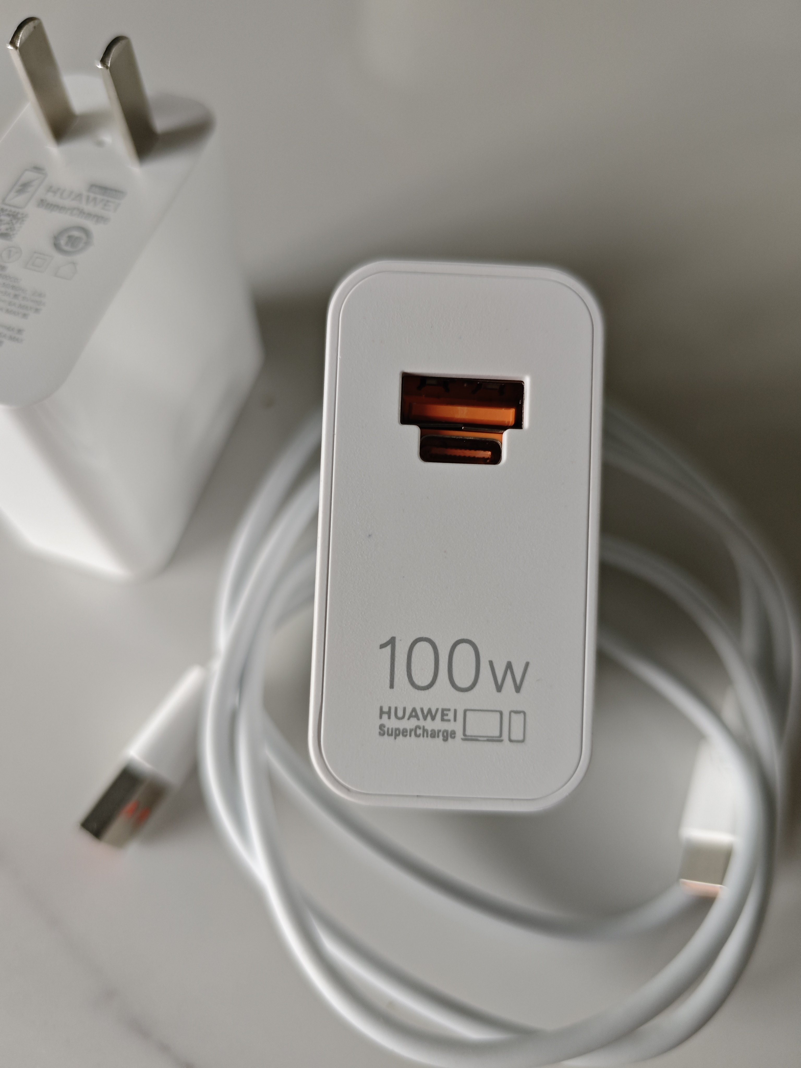 华为原装充电器100W超级快充头P60/mate40Pro6a快充线套100W充电器适用超级快充nova12荣耀Magi