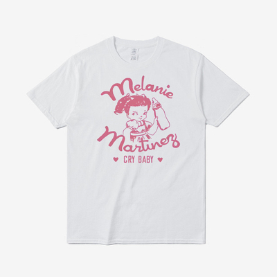 Melanie Martinez哭泣宝贝印花T恤圆领时尚短袖宽松百搭男女皆可