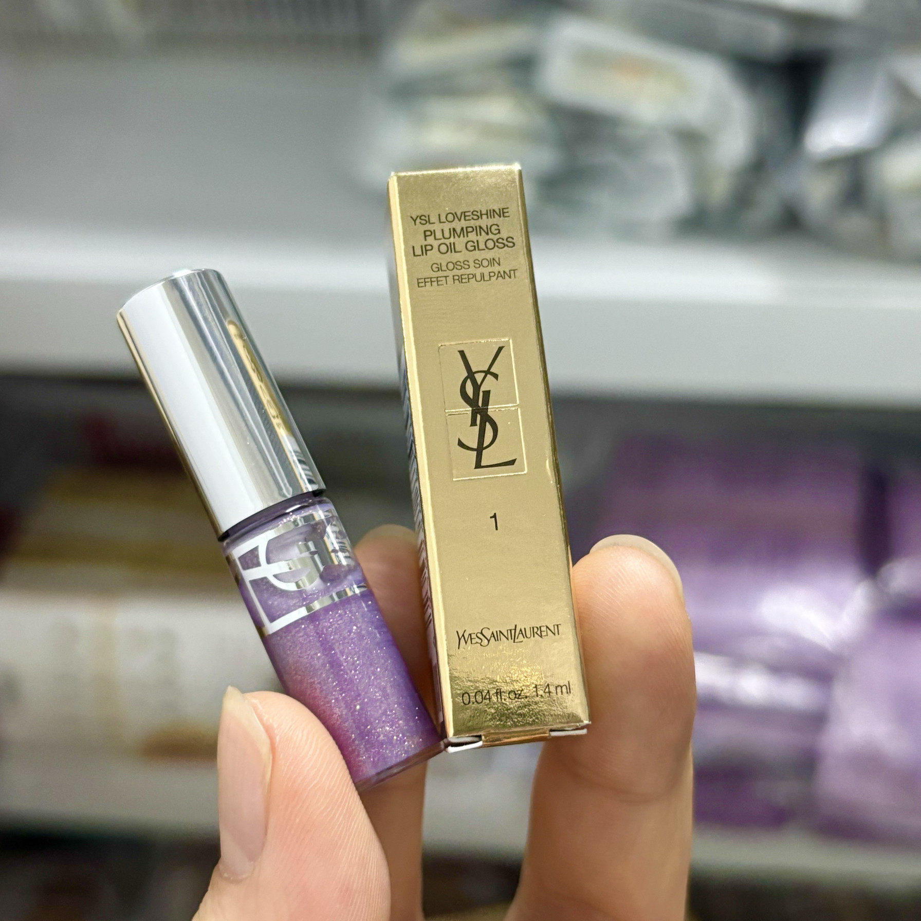 YSL/圣罗兰敢爱光耀唇蜜1号1.4mI图片