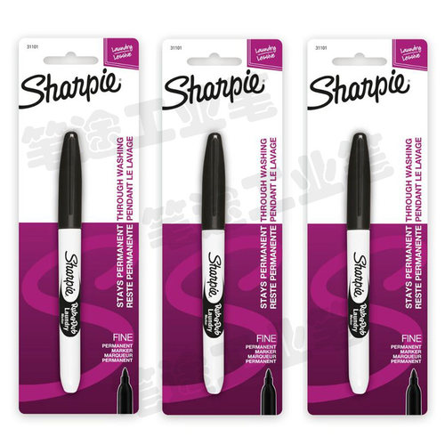 sharpie三福校服签名防水笔