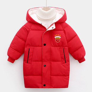 【四星队徽】2026上海海港儿童青少年冬季足球球衣羽绒棉服外套