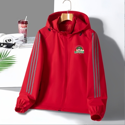 河南队足协杯长袖风雨衣夹克外套