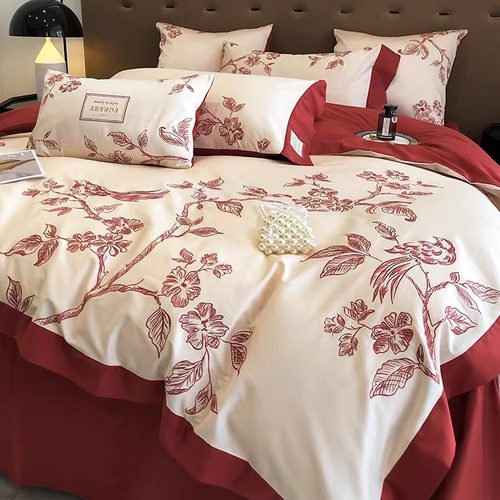 浪漫婚庆纯棉长绒棉四件套